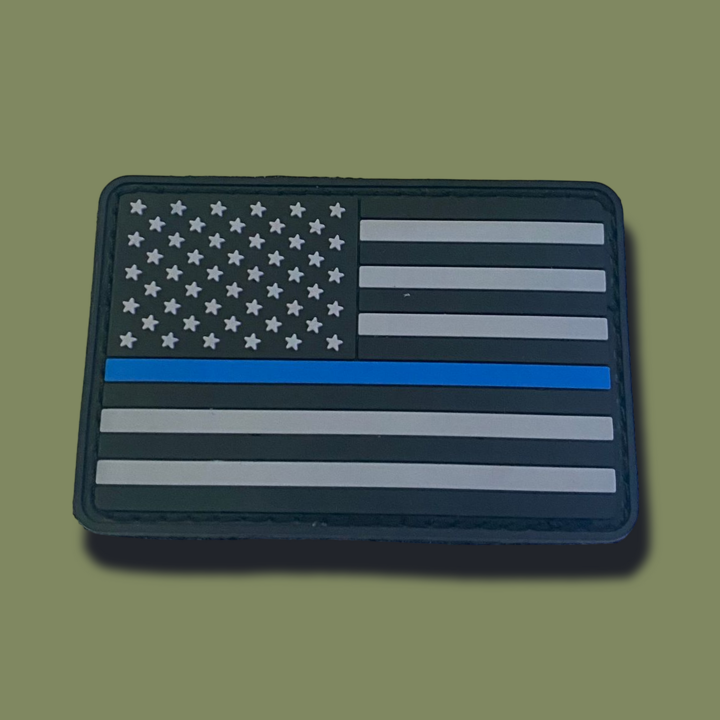 CBP and OFO Thin Blue Line PVC Patch