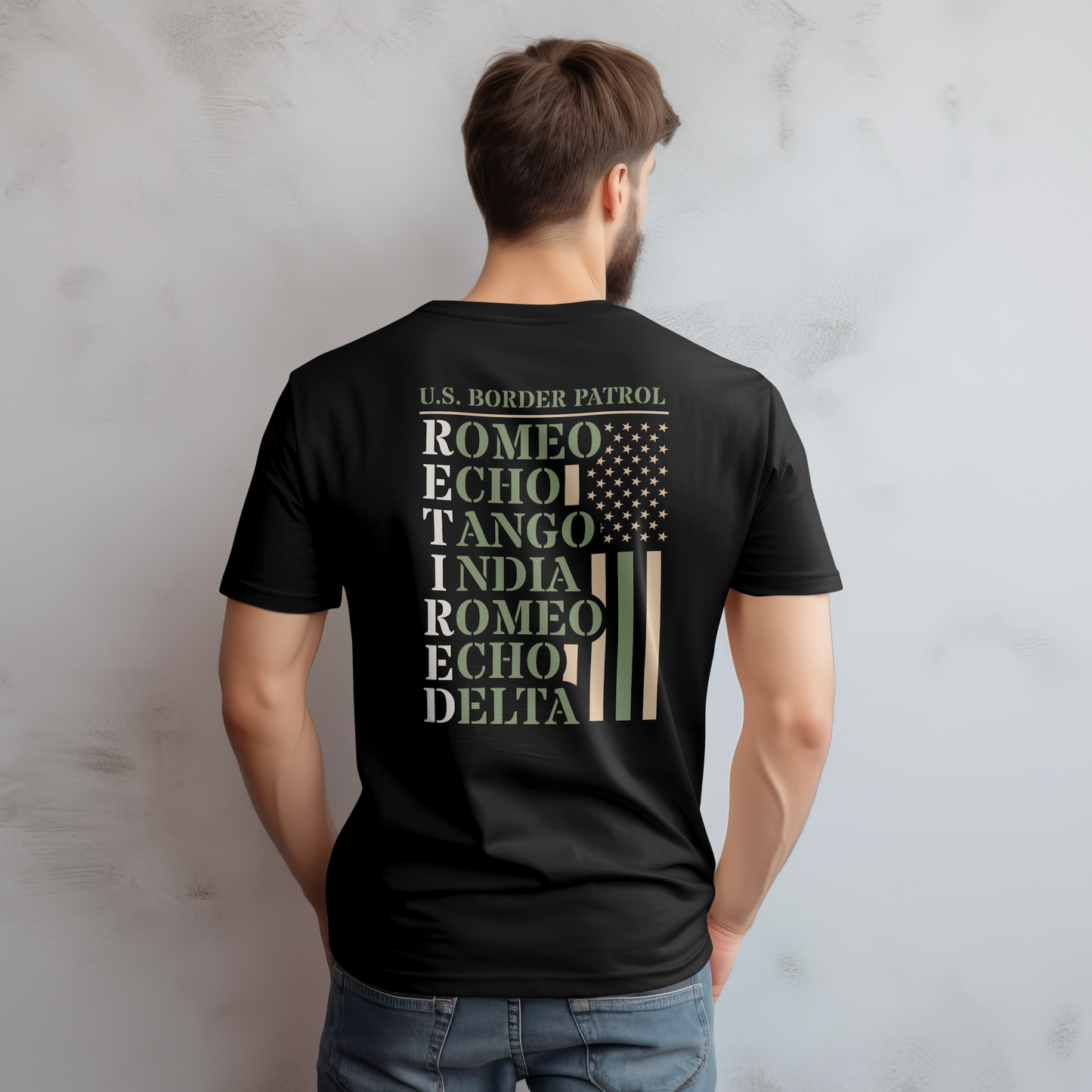 USBP Retired – Phonetic Alphabet T-Shirt