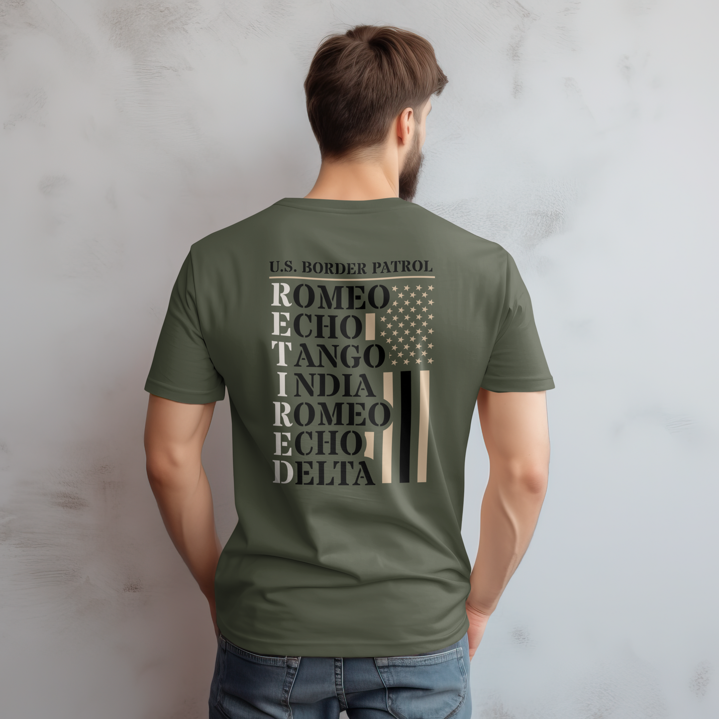 USBP Retired – Phonetic Alphabet T-Shirt