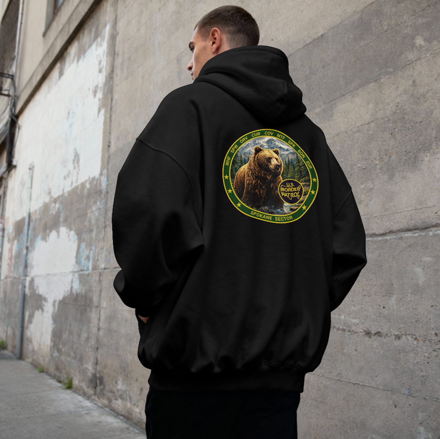 Spokane Sector Challenge Coin Hoodie