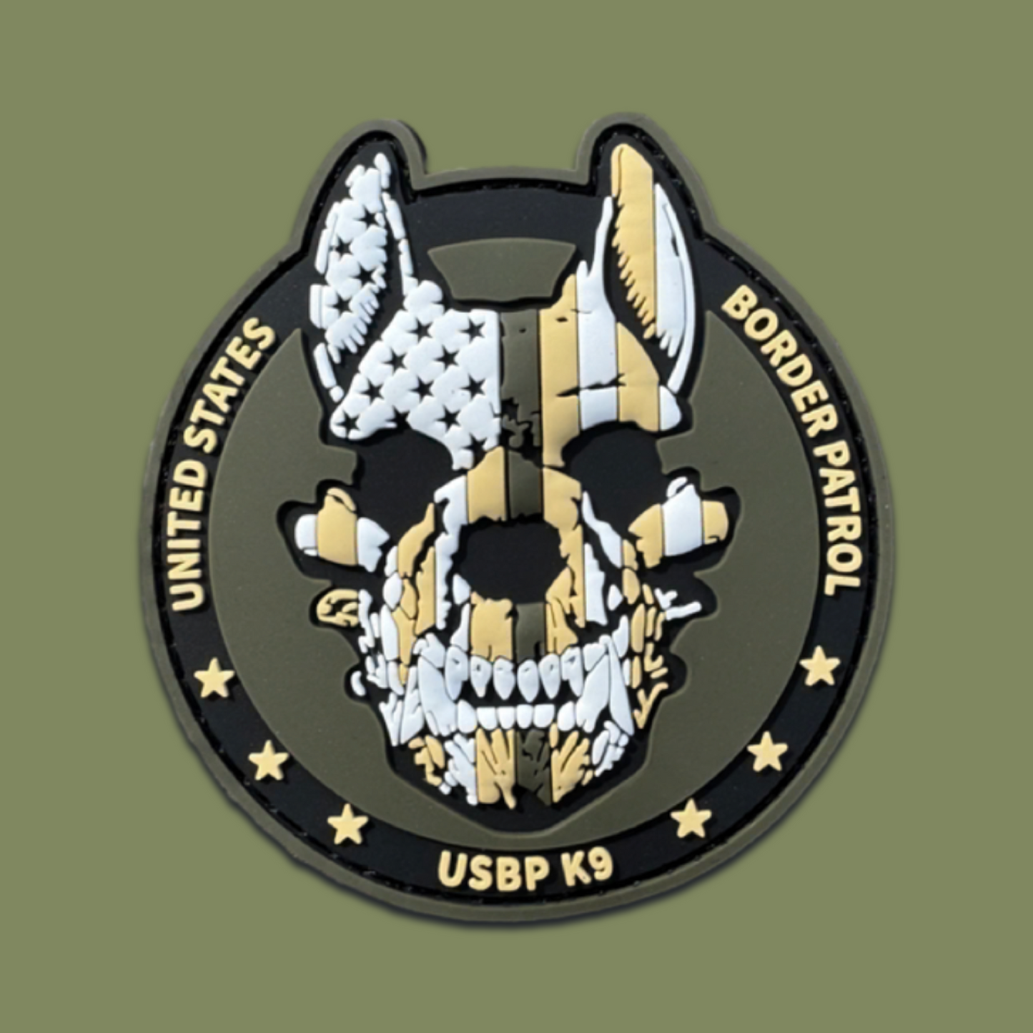 USBP K9 PVC Patch