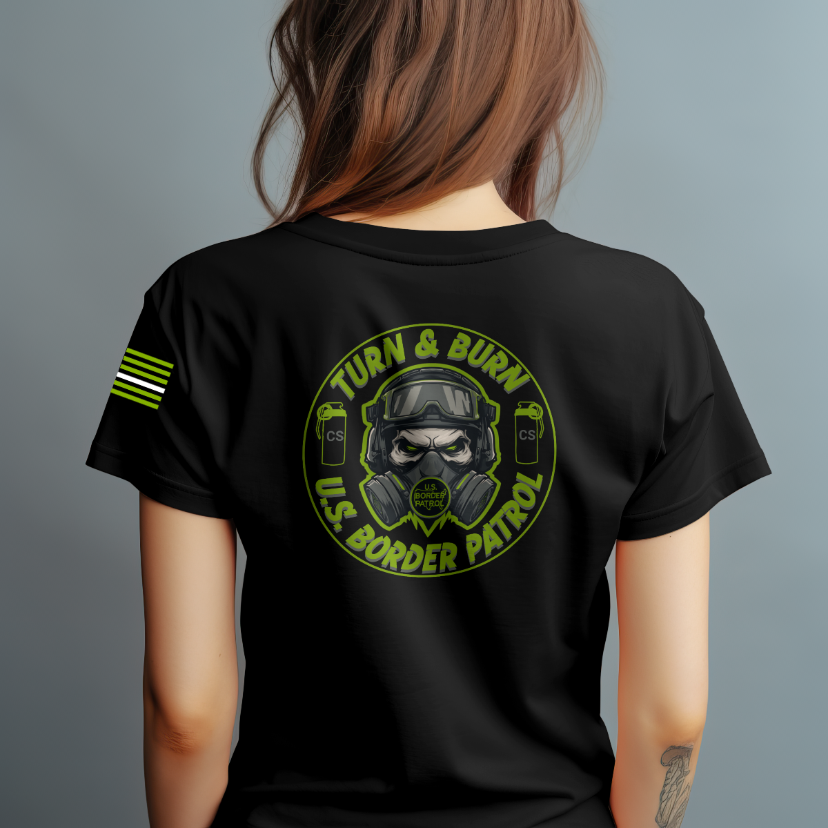 Turn & Burn Dri-Fit T-shirt and PVC Patch Combo