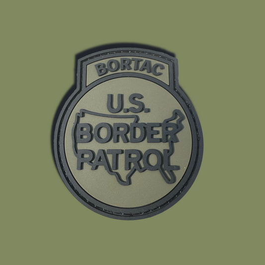 BORTAC PVC Patch w Velcro Backing