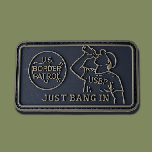 Just Bang In PVC Patch