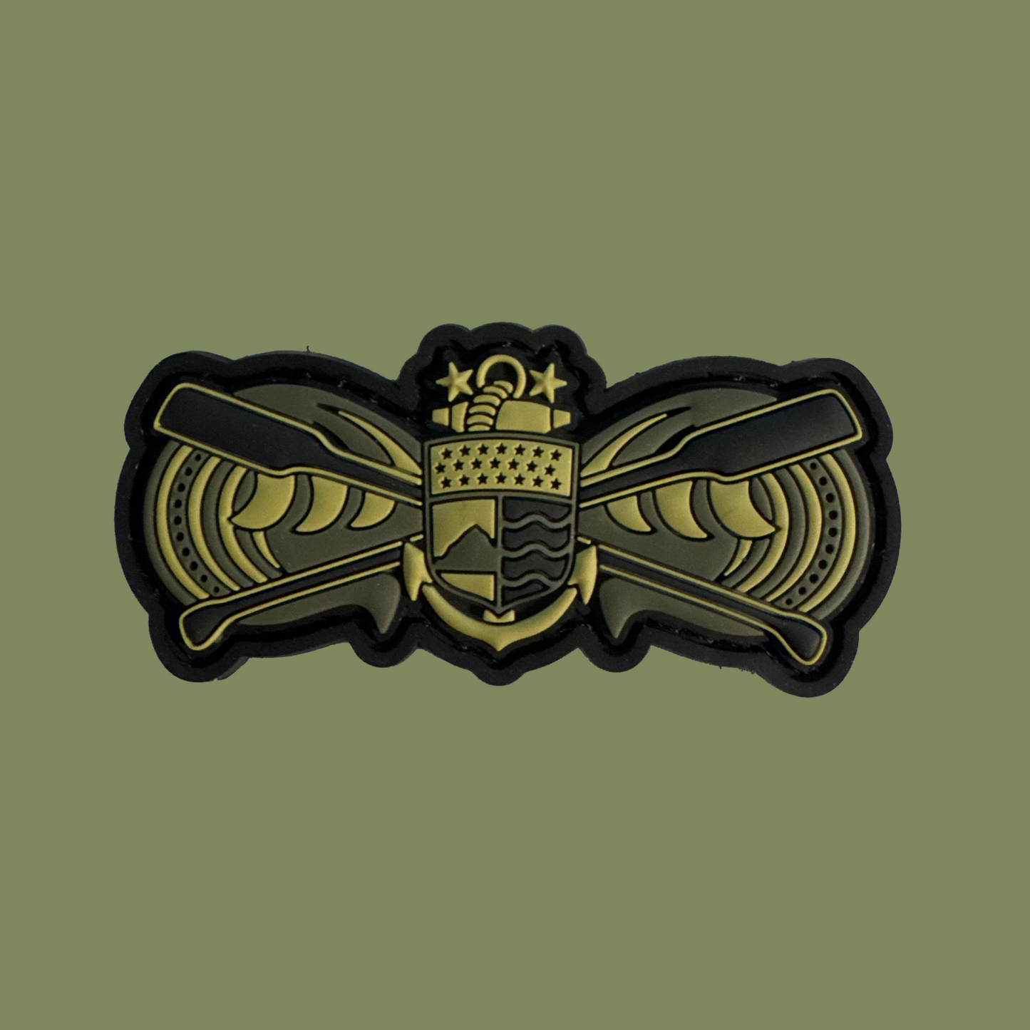 Marine Senior Vessel Commander PVC Patch
