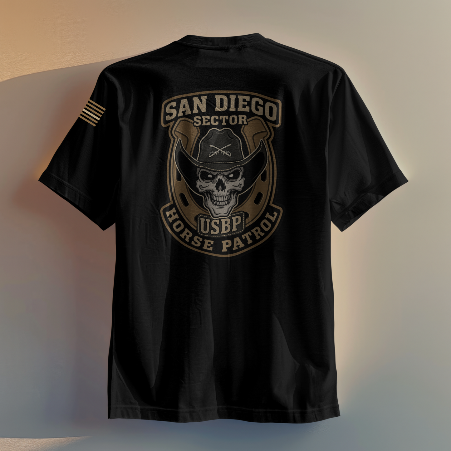 San Diego Sector Horse Patrol Throwback T-Shirt